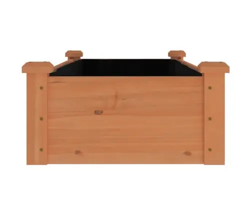 Augstā Puķu Kaste Ar Ieliktni, 120X45X25 Cm, Egles Masīvkoks Vidaxl