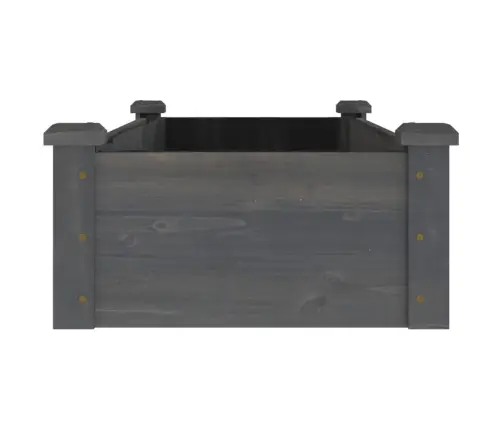 Augstā Puķu Kaste Ar Ieliktni, 120X45X25 Cm, Egles Masīvkoks Vidaxl