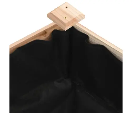 Voodriga Aia Taimelava, 120 X 60 X 25 cm Nulupuit