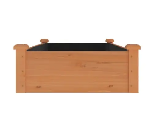 Augstā Puķu Kaste Ar Ieliktni, 120X60X25 Cm, Egles Masīvkoks Vidaxl