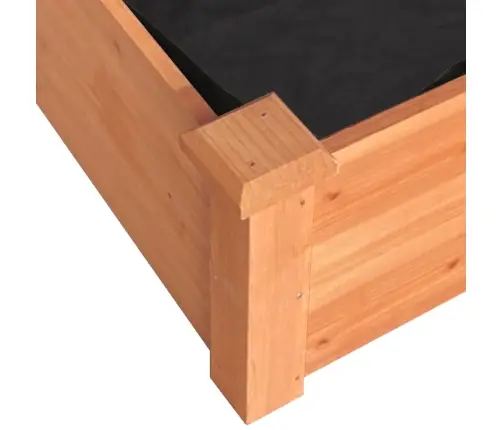 Augstā Puķu Kaste Ar Ieliktni, 120X60X25 Cm, Egles Masīvkoks Vidaxl