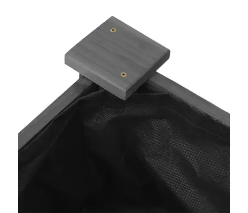 Augstā Puķu Kaste Ar Ieliktni, 240X120X25 Cm, Egles Masīvkoks Vidaxl