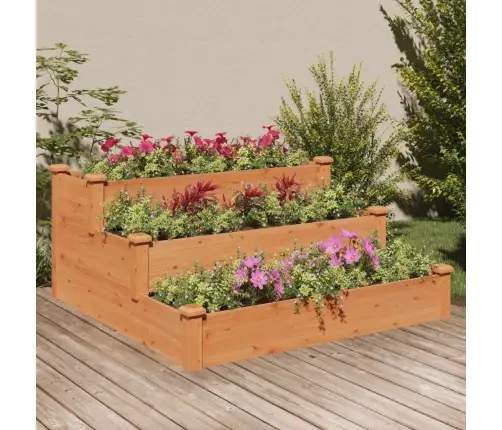 Aia Taimelava, Pruun, 120 X 120 X 56 cm Nulupuit