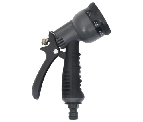 Aiavoolik Pihustusotsakuga, Hõbe, 0,6" 22,5 M, Roostevaba Teras