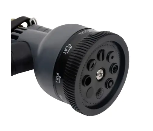 Aiavoolik Pihustusotsakuga, Hõbe, 0,6" 22,5 M, Roostevaba Teras