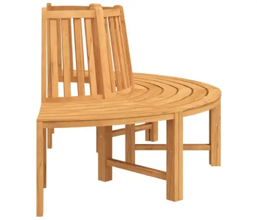 Ap Koku Liekams Sols, Pusapaļš, Ø201 Cm, Masīvs Tīkkoks Vidaxl