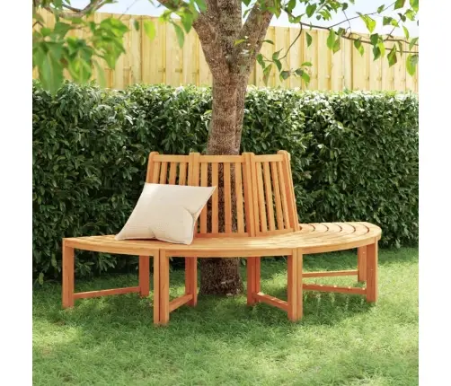 Ap Koku Liekams Sols, Pusapaļš, Ø201 Cm, Masīvs Tīkkoks Vidaxl