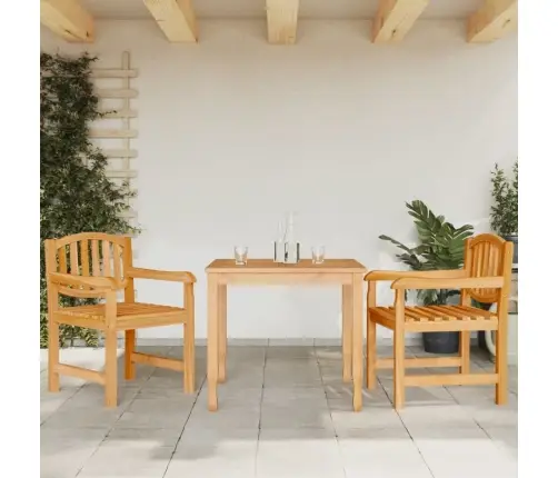 Dārza Krēsli, 2 Gab., 58X59X88 Cm, Masīvs Tīkkoks Vidaxl