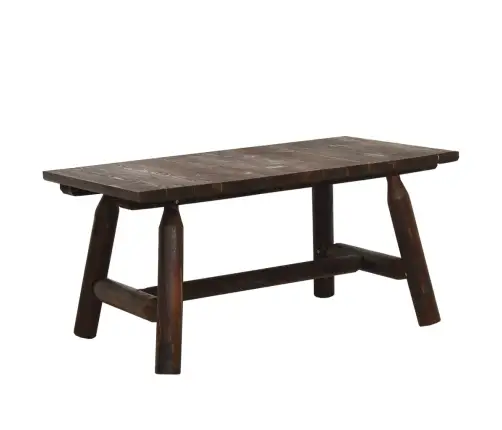 3-Daļīgs Dārza Atpūtas Mēbeļu Komplekts, Egles Masīvkoks Vidaxl