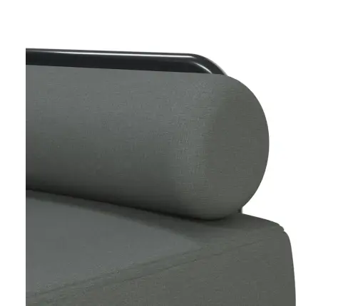 L Formos Sofa-Lova, Tamsiai Pilka, 260X140X70cm Audinys