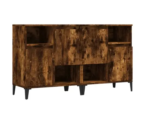 Kumodes, 2 Gab., Ozolkoka Krāsā, 60X35X70 Cm, Inženierijas Koks Vidaxl