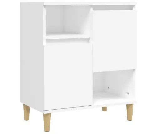 Kumodes, 3 Gab., Baltas, 60X35X70 Cm, Inženierijas Koks Vidaxl