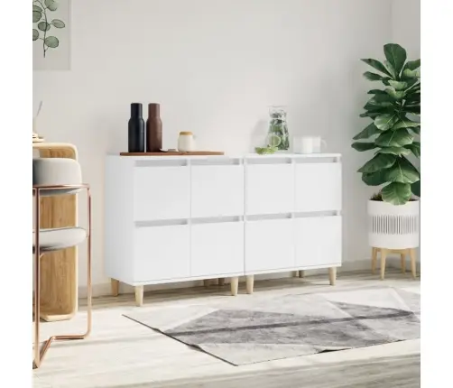 Kumodes, 2 Gab., Baltas, 60X35X70 Cm, Inženierijas Koks Vidaxl Kumodes, 2 Gab., Baltas, 60X35X70 Cm, Inženierijas Koks Vidaxl