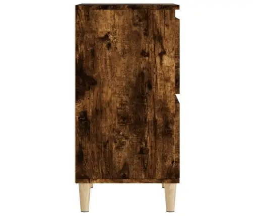 Šoninės Spintelės, 3Vnt., Dūminio Ąžuolo, 60X35X70cm Mediena