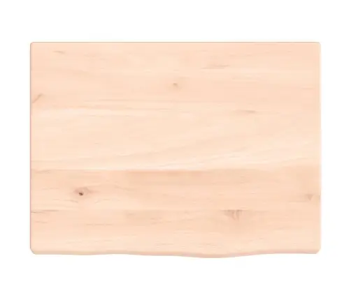 Vannitoa Töötasapind, 40 X 30 X 2 cm Töötlemata Täispuit