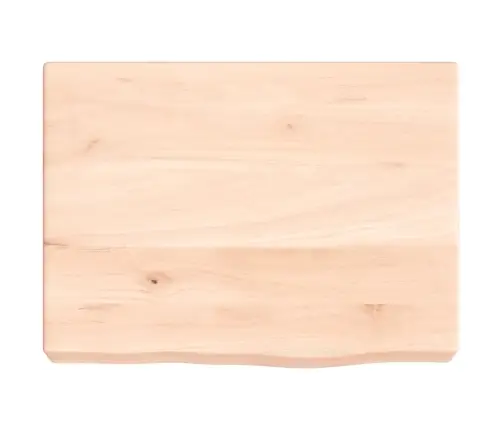 Vannasistabas Virsma, 40X30X(2-6) Cm , Neapstrādāts Masīvkoks Vidaxl