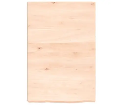 Vannasistabas Virsma, 40X60X(2-4) Cm , Neapstrādāts Masīvkoks Vidaxl