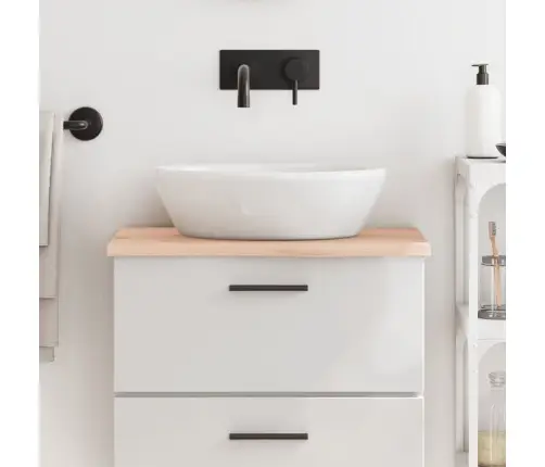 Vannitoa Töötasapind, 60 X 30 X 2 cm Töötlemata Täispuit