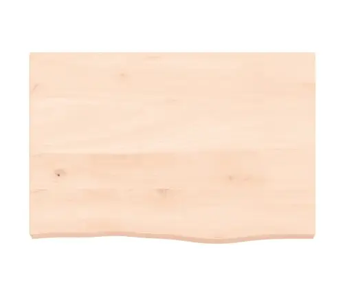 Vannitoa Töötasapind, 60 X 40 X (2-4) cm Töötlemata Täispuit