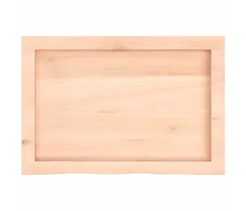 Vannitoa Töötasapind, 60 X 40 X (2-4) cm Töötlemata Täispuit