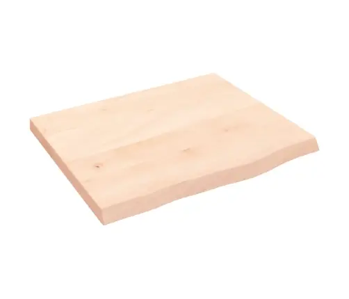 Vannitoa Tasapind, 60 X 50 X (2-4) cm Töötlemata Täispuit