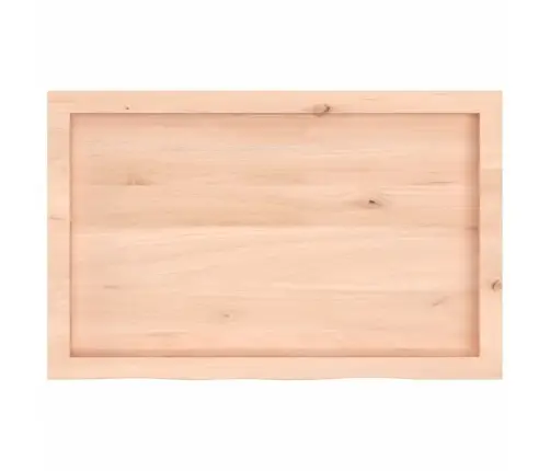 Vannasistabas Virsma, 80X50X(2-6) Cm , Neapstrādāts Masīvkoks Vidaxl