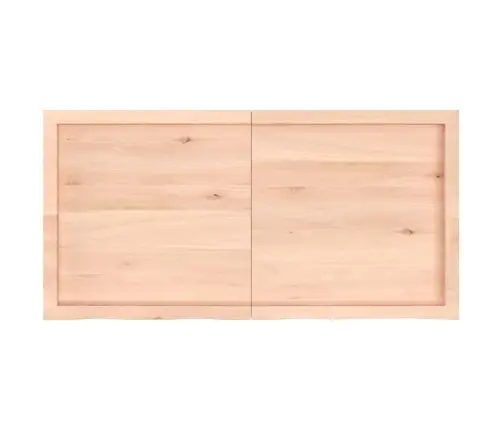 Vannasistabas Virsma, 120X60X(2-4) Cm, Neapstrādāts Masīvkoks Vidaxl