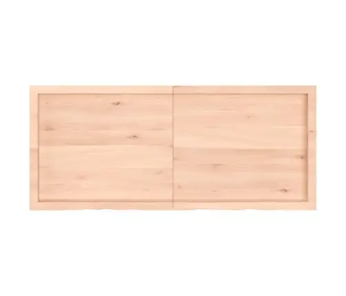 Vannasistabas Virsma, 140X60X(2-6) Cm , Neapstrādāts Masīvkoks Vidaxl