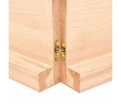 Vannasistabas Virsma, 140X60X(2-6) Cm , Neapstrādāts Masīvkoks Vidaxl