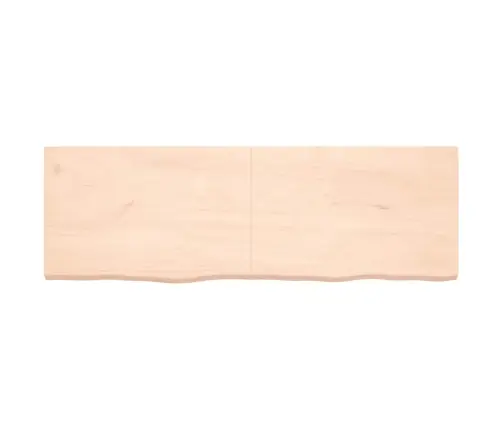 Vannitoa Töötasapind, 180 X 60 X (2-6) cm Töötlemata Täispuit