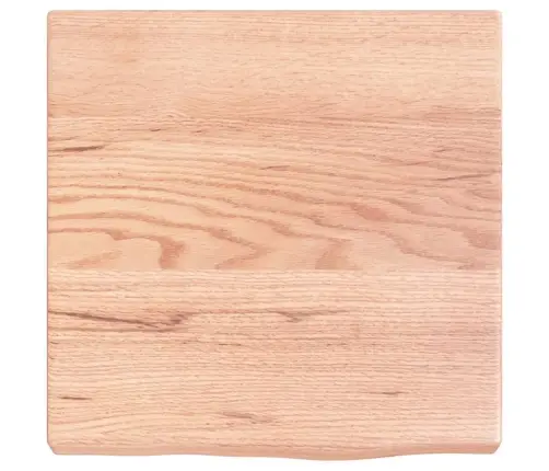 Vannitoa Töötasapind, Helepruun, 40X40X(2-4) cm Täispuit