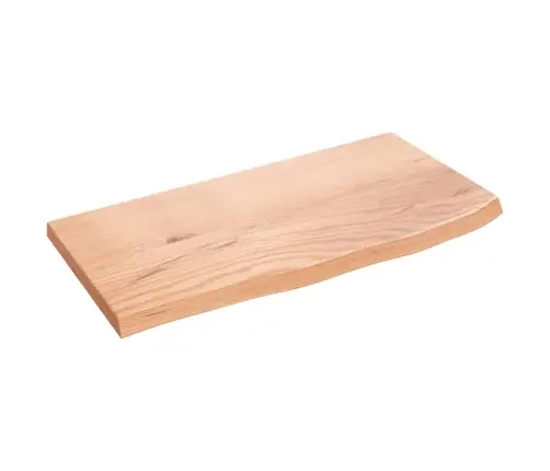 Vannitoa Töötasapind, Helepruun, 60X30X2 cm Töödeldud Täispuit