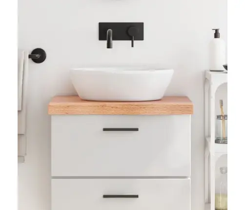 Vannasistabas Letes Virsma, 60X30X(2-6)Cm, Apstrādāts Masīvkoks Vidaxl