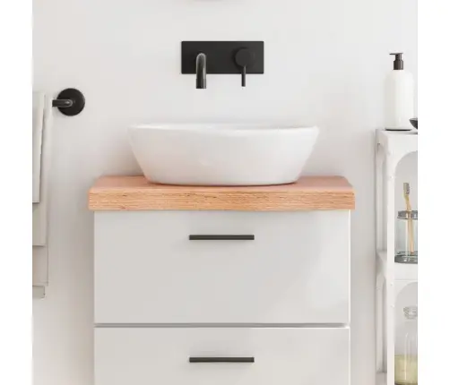 Vannasistabas Letes Virsma, 60X40X(2-6)Cm, Apstrādāts Masīvkoks Vidaxl