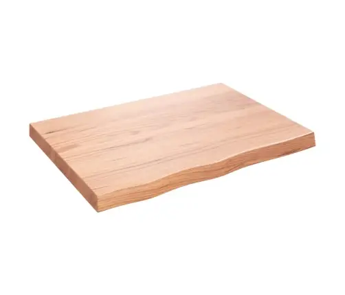 Vonios Stalviršis, Šviesiai Rudas, 80X60X(2-6) cm Mediena