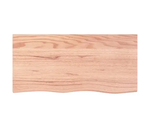 Vonios Stalviršis, Šviesiai Rudas, 100X50X(2-4)cm Mediena