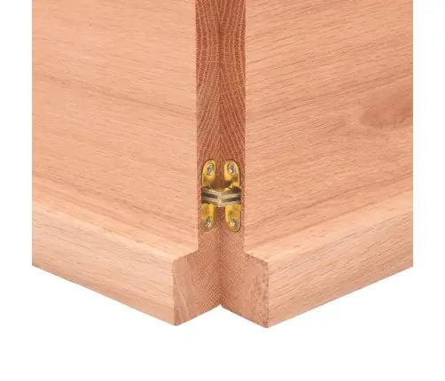 Vannitoa Töötasapind, Helepruun, 120X50X(2-4) cm Täispuit