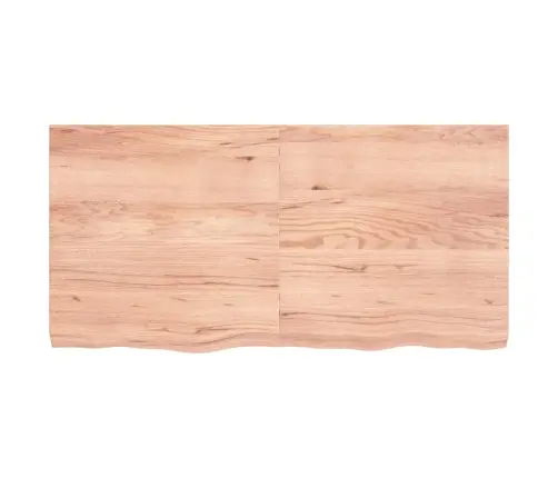 Vonios Stalviršis, Šviesiai Rudas, 120X60X(2-6)cm Mediena