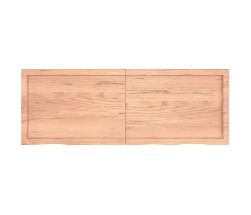 Vannitoa Tasapind, Helepruun, 140 X 50 X (2-6) cm Täispuit