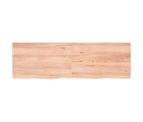 Vannitoa Töötasapind, Helepruun, 160X50X(2-4) cm Täispuit