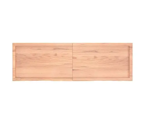 Vannitoa Tasapind, Helepruun, 160 X 50 X (2-6) cm Täispuit