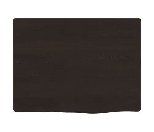 Vonios Kambario Stalviršis, Tamsiai Rudas, 40X30X2 Cm , Mediena