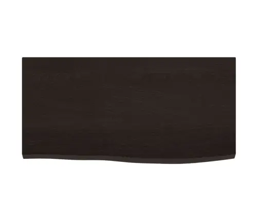 Vannasistabas Virsma, Tumši Brūna, 60X30X2 Cm, Masīvkoks Vidaxl