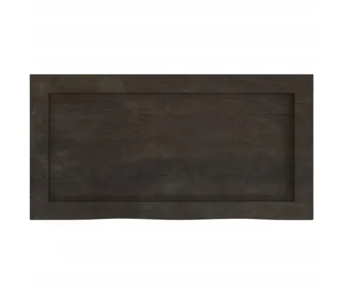 Vannasistabas Virsma, Tumši Brūna, 60X30X(2-4) Cm, Masīvkoks Vidaxl
