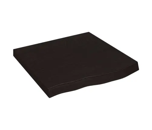 Vannitoa Tasapind, Tumepruun, 60X60X(2-6)Cm Töödeldud Täispuit