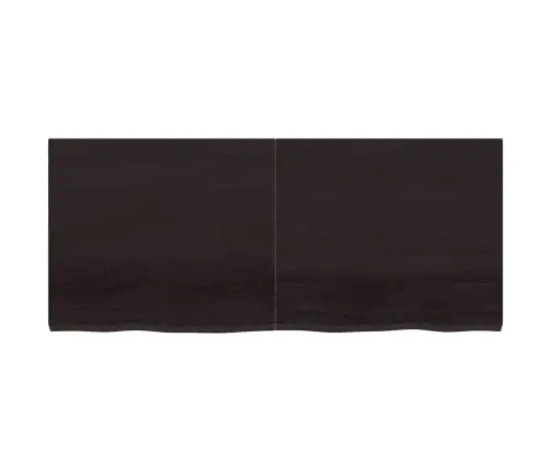 Vannasistabas Virsma, Tumši Brūna, 140X60X(2-4) Cm, Masīvkoks Vidaxl