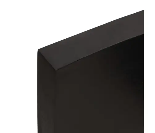 Vannasistabas Virsma, Tumši Brūna, 160X50X(2-6) Cm, Masīvkoks Vidaxl