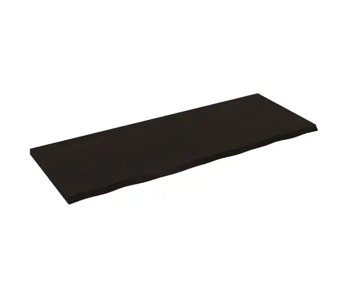 Vannasistabas Virsma, Tumši Brūna, 160X60X(2-4) Cm, Masīvkoks Vidaxl