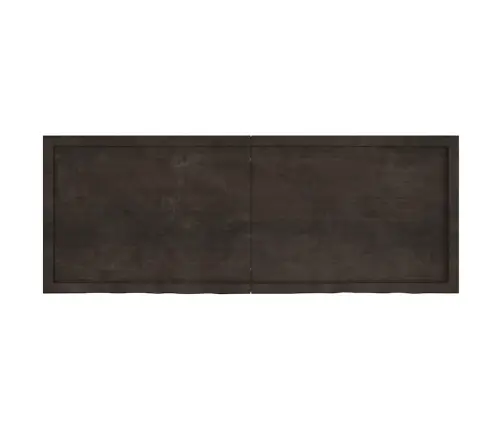 Vannasistabas Virsma, Tumši Brūna, 160X60X(2-4) Cm, Masīvkoks Vidaxl