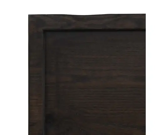 Vannasistabas Virsma, Tumši Brūna, 160X60X(2-4) Cm, Masīvkoks Vidaxl